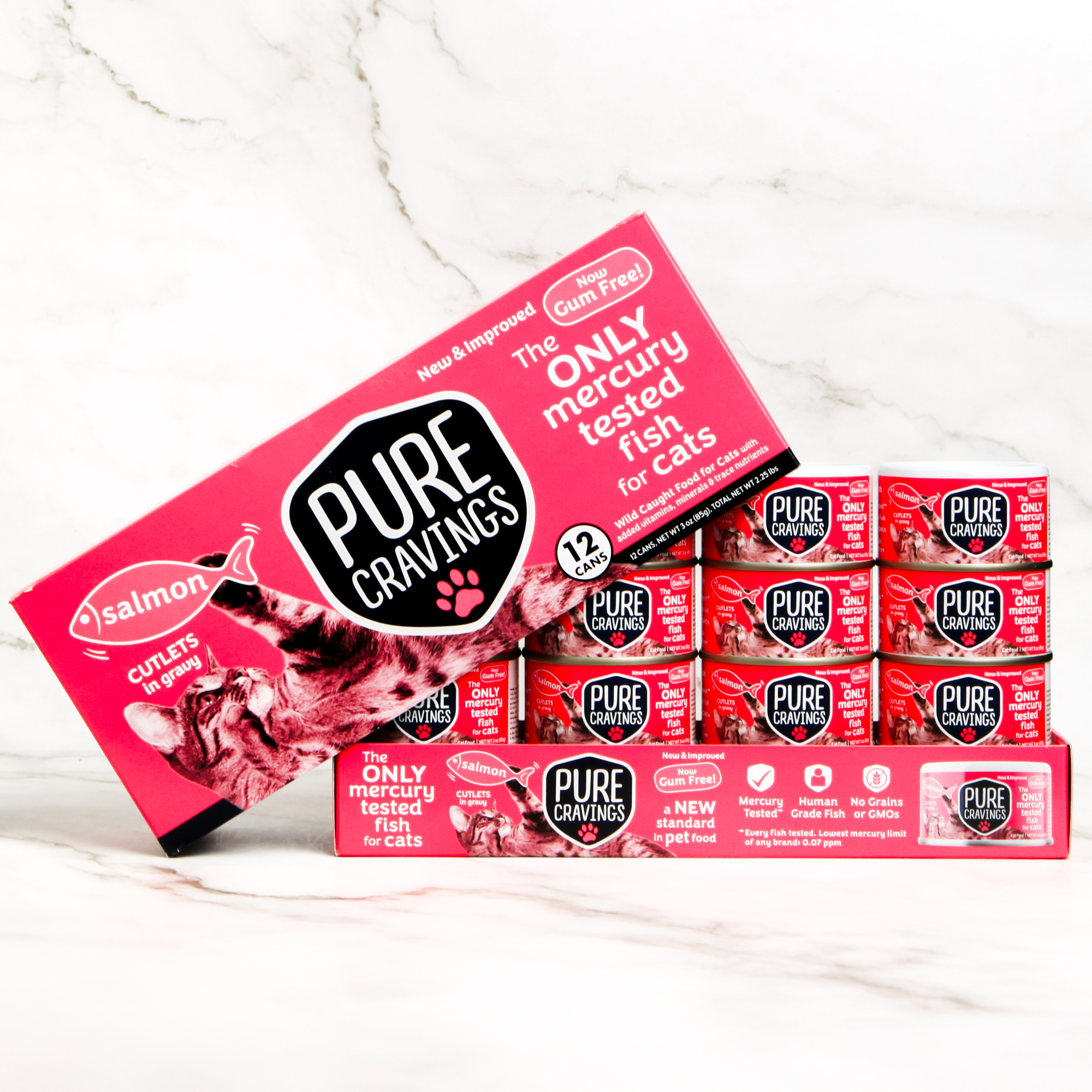 Wild Salmon Cutlets in Gravy (85g) - Pure Cravings